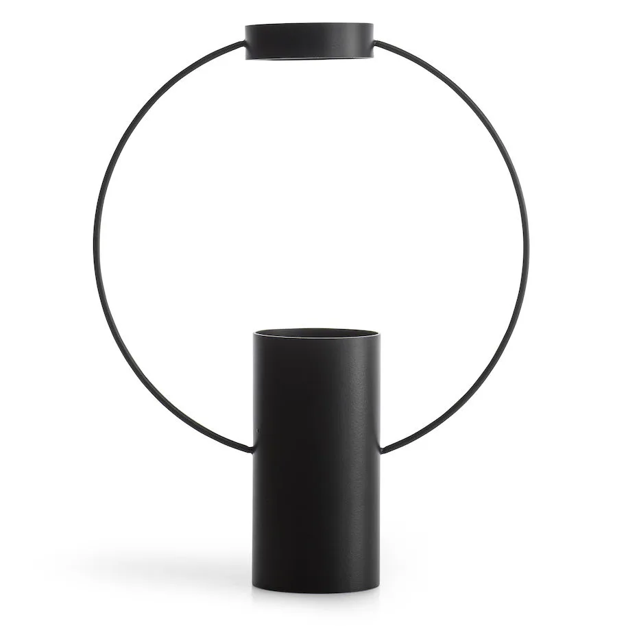 Vaso Moon 30 cm, nero Sagaform