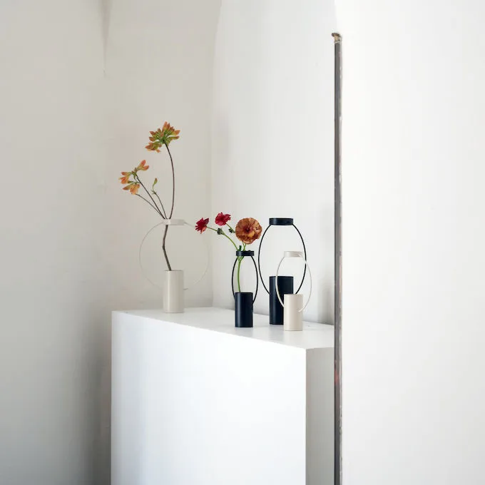 Vaso Moon 30 cm, nero Sagaform