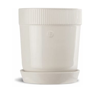 Vaso per erbe Elise Ø11 cm - Bianco - Sagaform