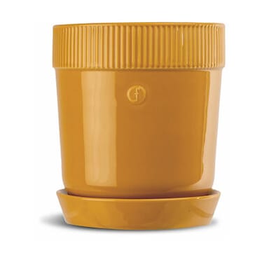 Vaso per erbe Elise Ø11 cm - Giallo - Sagaform