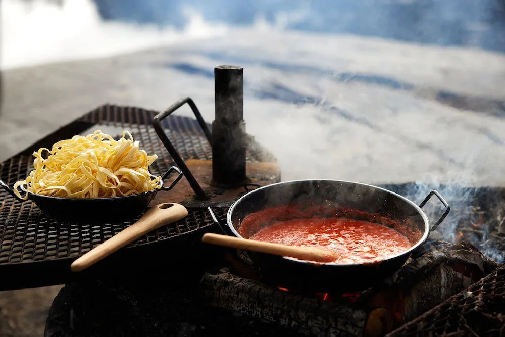 Wok smaltato Doris piccolo Ø 23,5 cm, Nero Sagaform