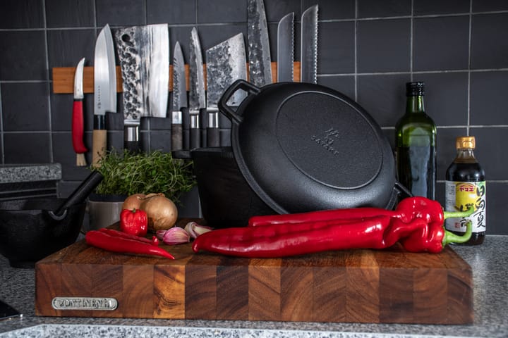 Casseruola in ghisa con coperchio-padella, Ø26 cm Satake