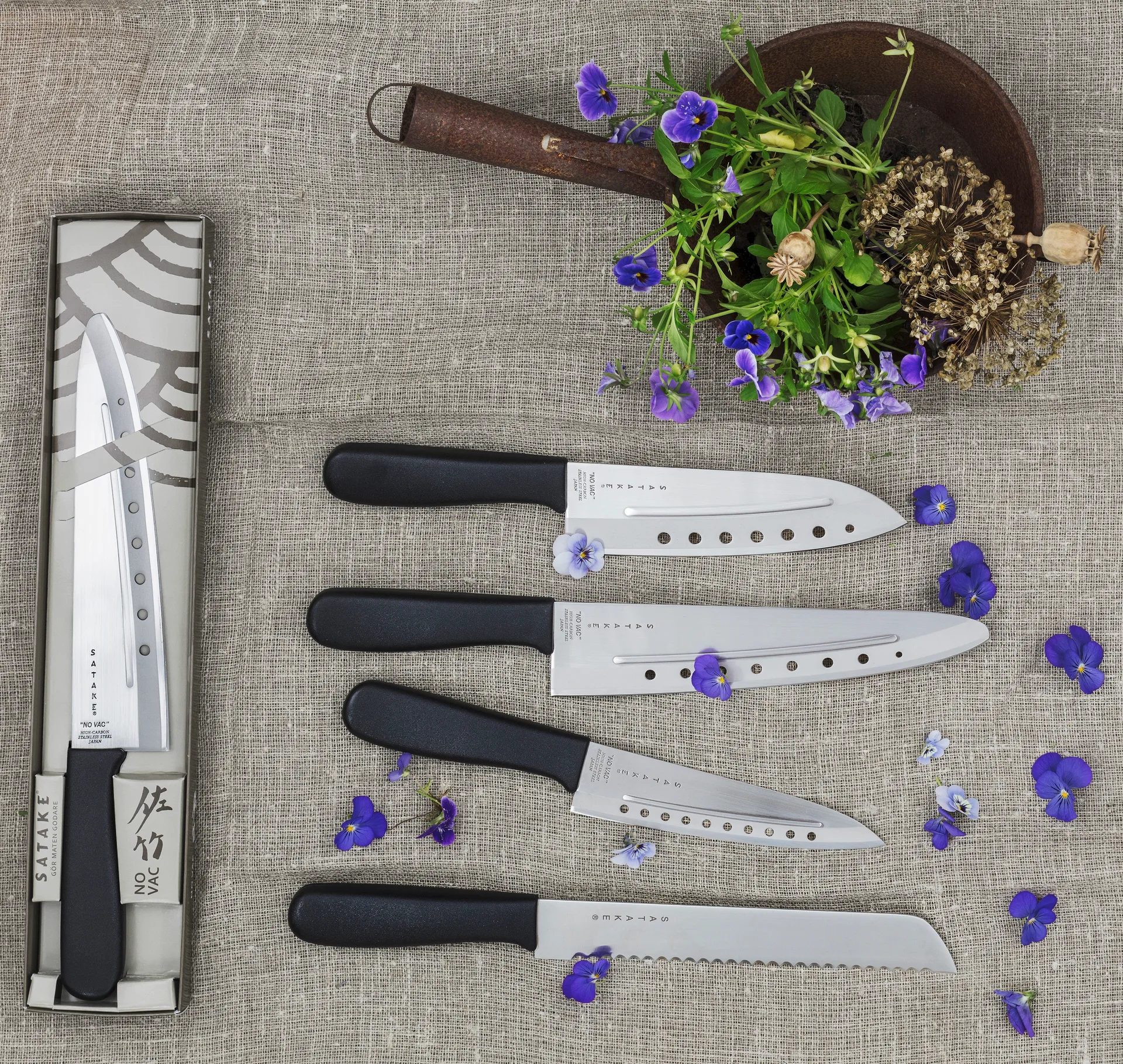 Coltello da carne Satake No Vac, 21 cm Satake