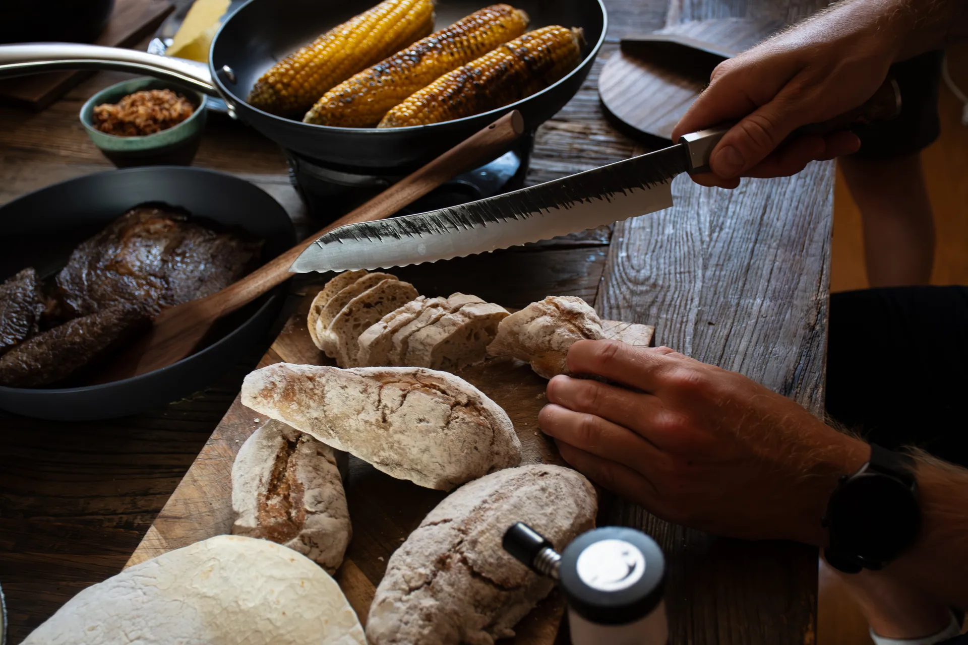 Coltello da pane Satake Ame, 23 cm Satake