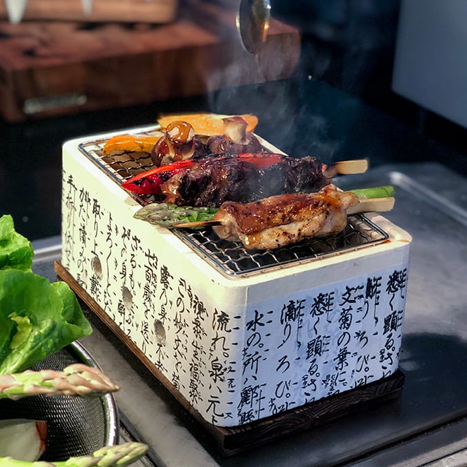 Griglia da tavolo Satake Hibachi, Rettangolare Satake
