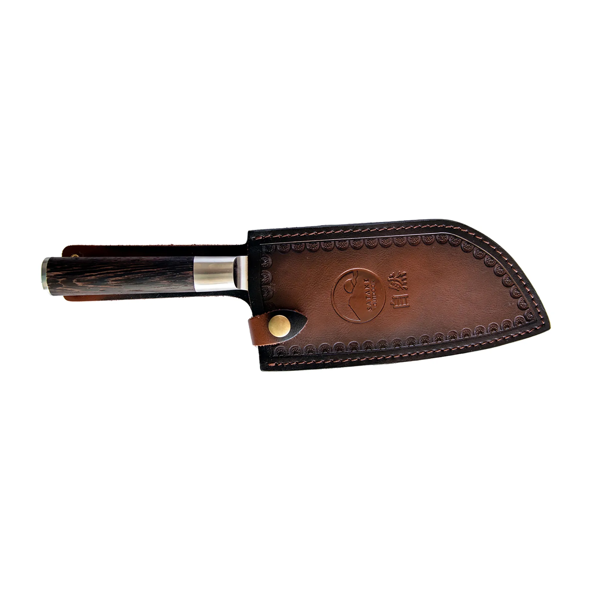 Kuro mori con saia/custodia, 19,5 cm Satake