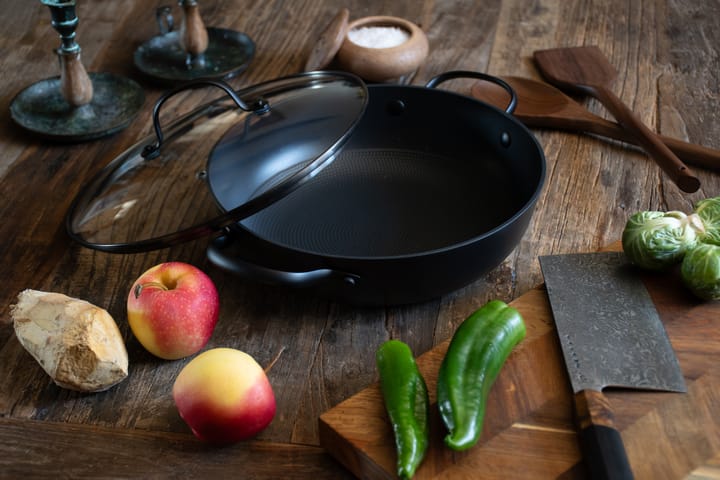Pentola Satake in ghisa leggera con coperchio in vetro, 26 cm Satake
