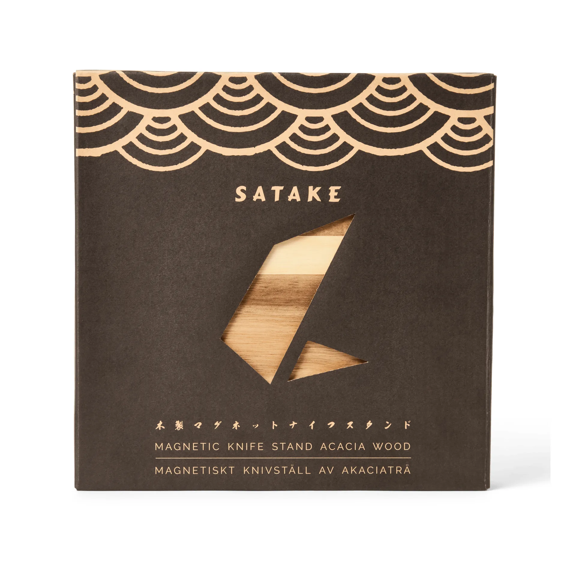 Portacoltelli Satake, Acacia, 19x25x24 cm Satake