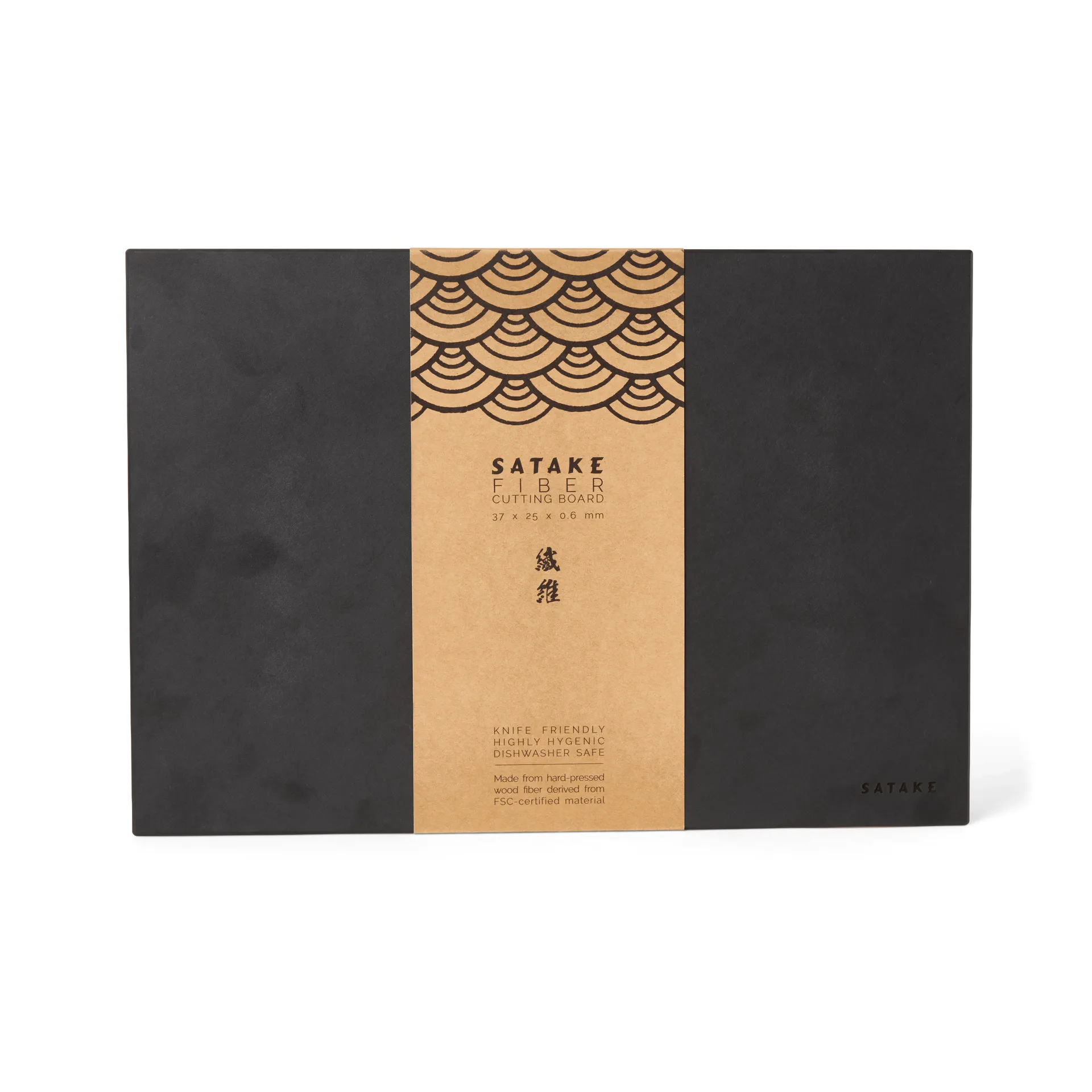 Satake tagliere in legno e carta, 37x25,5x0,6 cm Satake