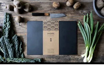 Satake tagliere in legno e carta - 37x25,5x0,6 cm - Satake