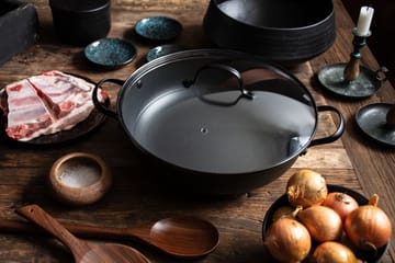 Sauteuse Satake in ghisa leggera con rivestimento ceramico - 30 cm - Satake
