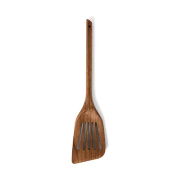 Spatola da cucina Satake 33,5 cm - Noce, forata - Satake