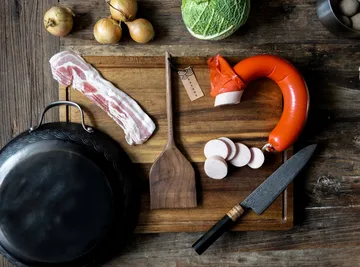 Spatola da cucina Satake 33,5 cm - Noce, largo - Satake