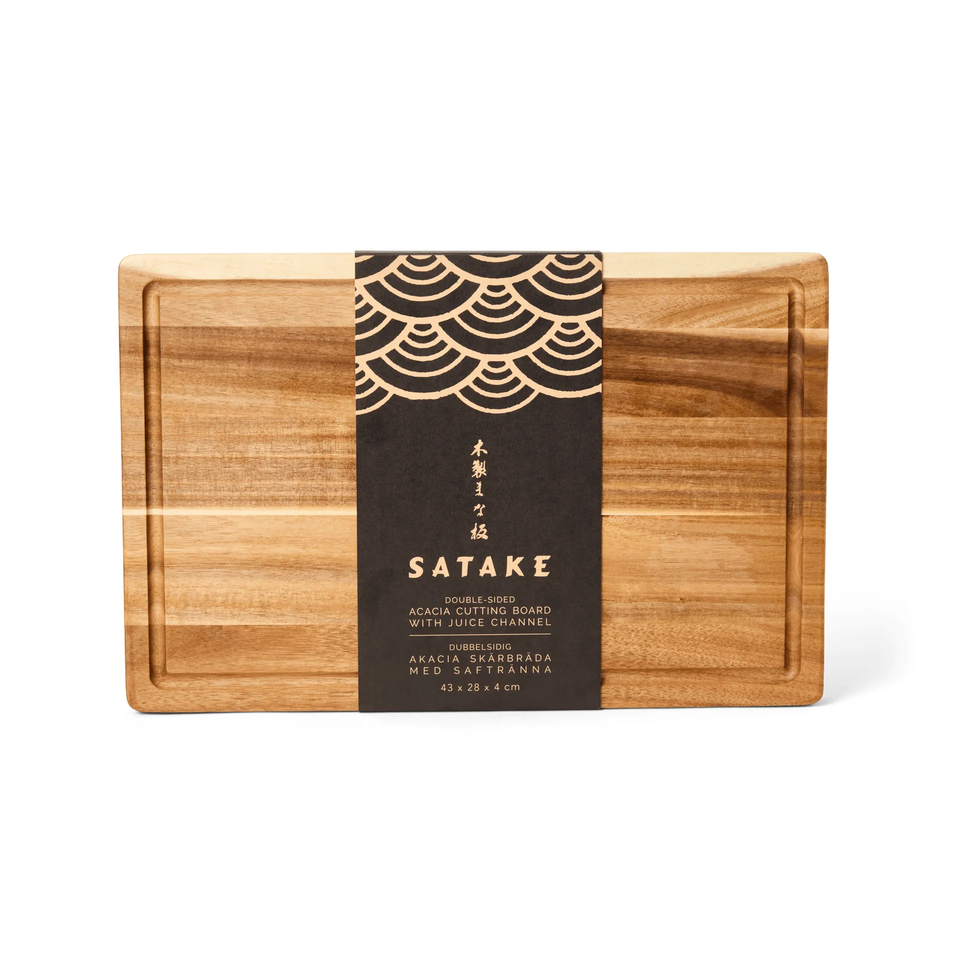 Tagliere Satake, Acacia, oliata, 43,2x27,9x3,8 cm Satake