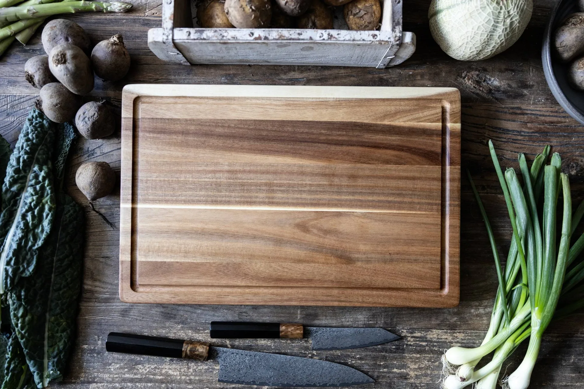 Tagliere Satake, Acacia, oliata, 43,2x27,9x3,8 cm Satake