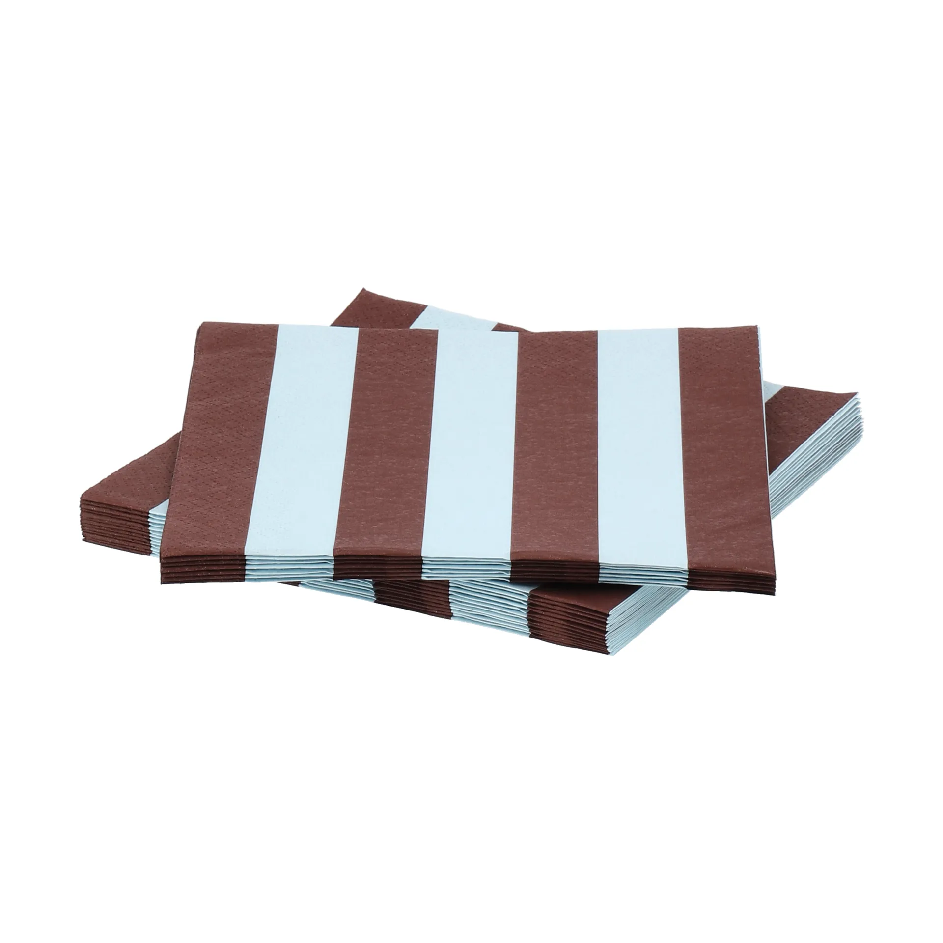 Bold Stripe tovagliolo di carta, Rosso vino-blu, confezione da 20, 33x33 cm Scandi Essentials