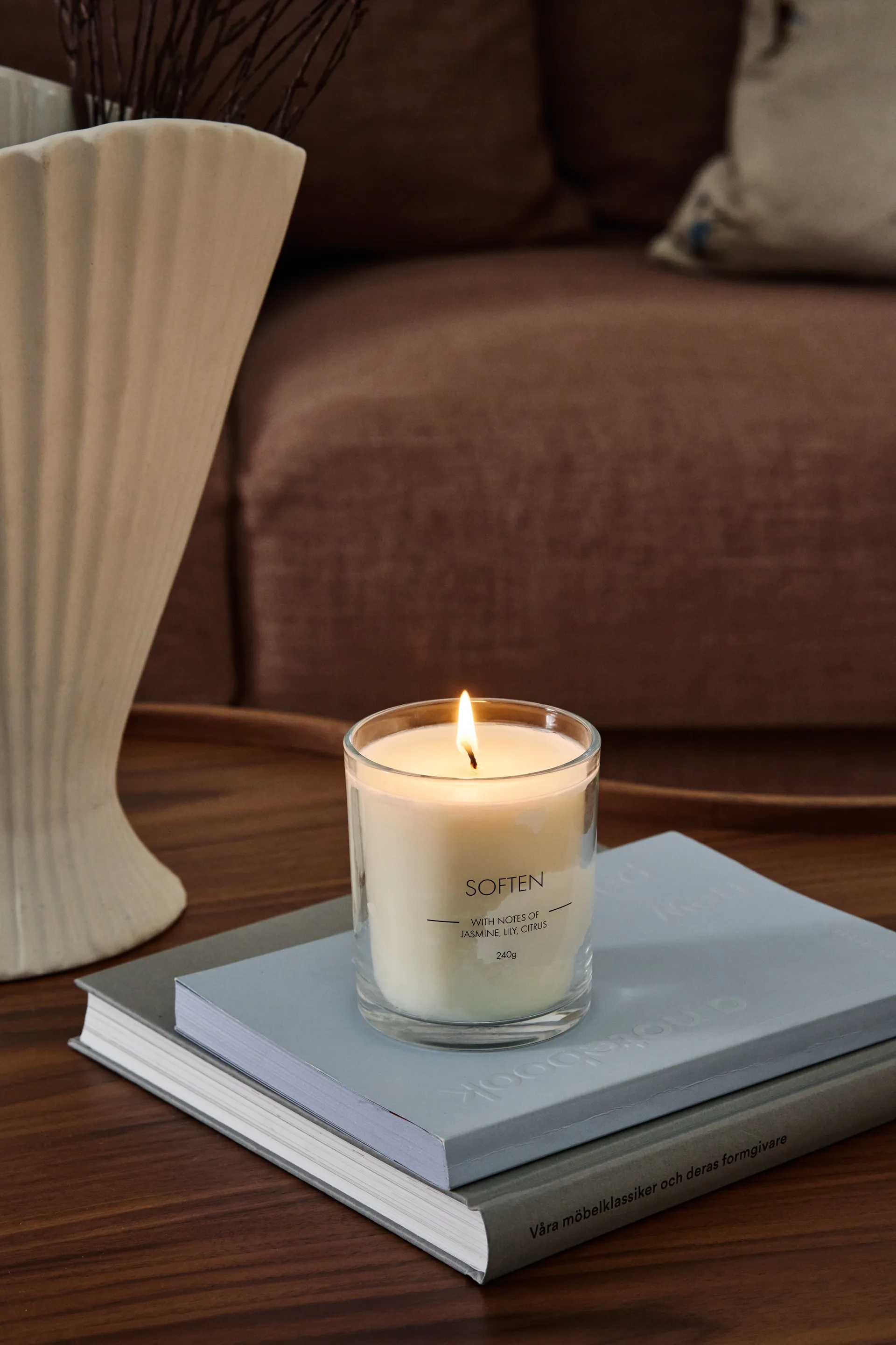 Candela profumata Soften, 260 g Scandi Essentials