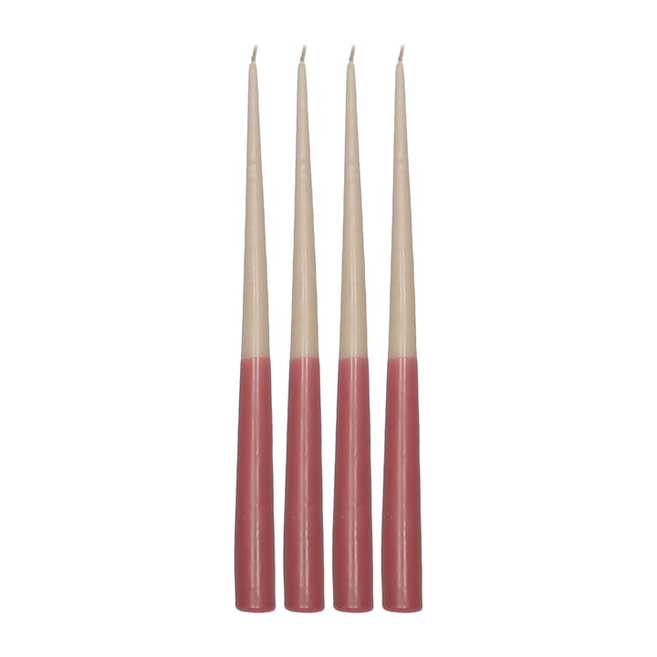 Candele lunghe bicolore Affinity, confezione da 4, lunghezza 32 cm da  Scandi Essentials →