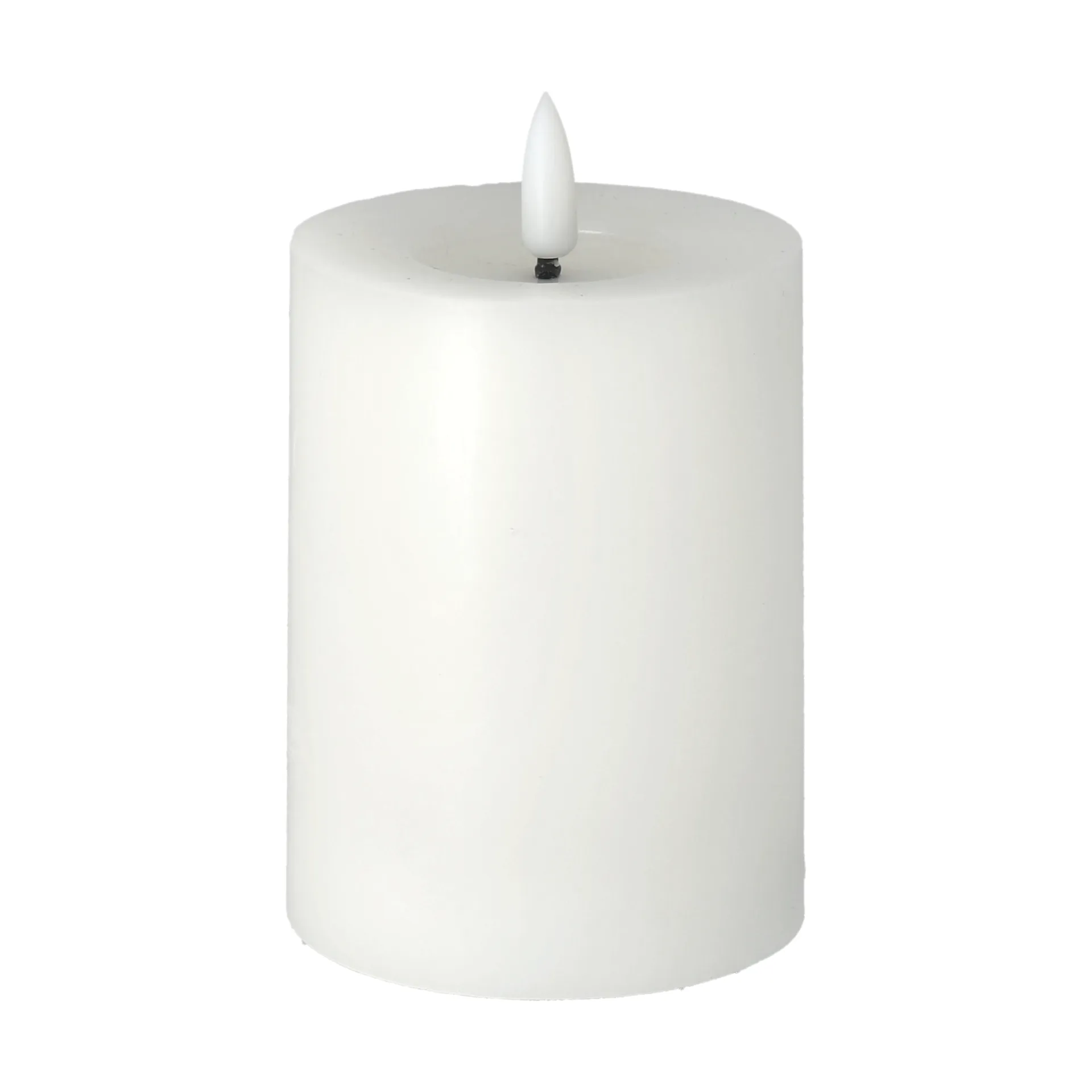 Candelotto Bright Melt LED 12,5 cm, Bianco Scandi Essentials