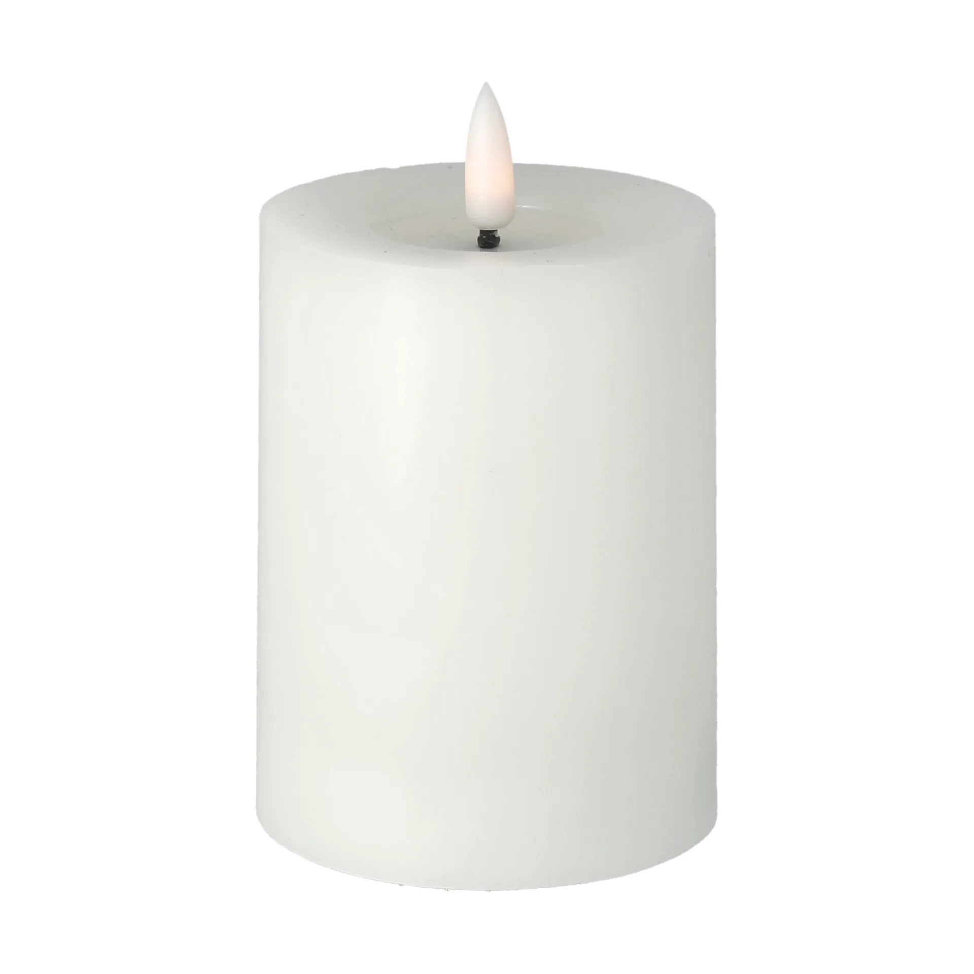 Candelotto Bright Melt LED 12,5 cm, Bianco Scandi Essentials