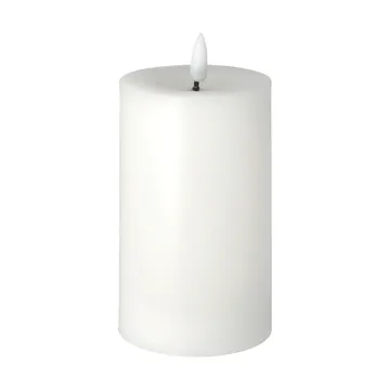 Candelotto Bright Melt LED 15 cm - Bianco - Scandi Essentials