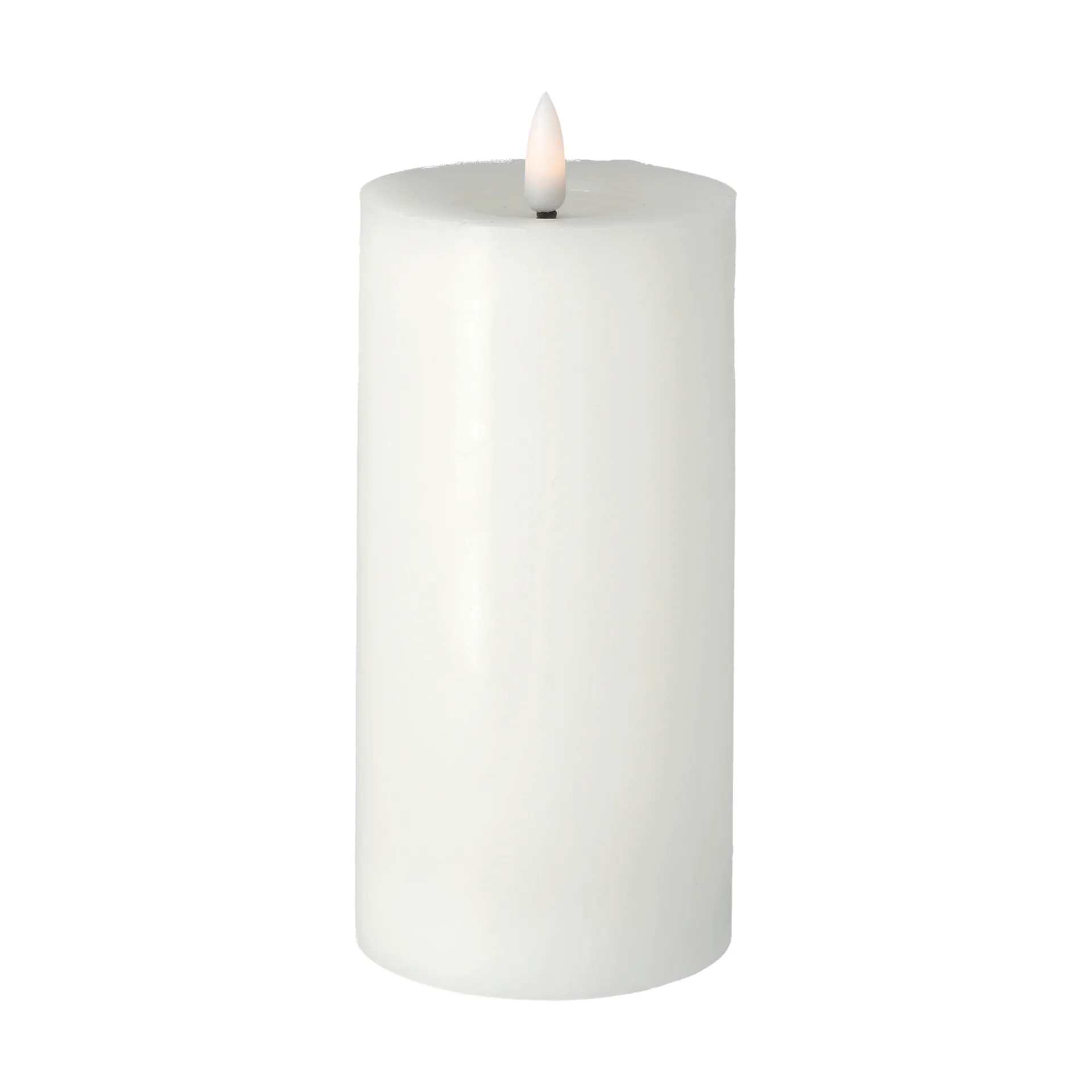 Candelotto Bright Melt LED 17,5 cm, Bianco Scandi Essentials