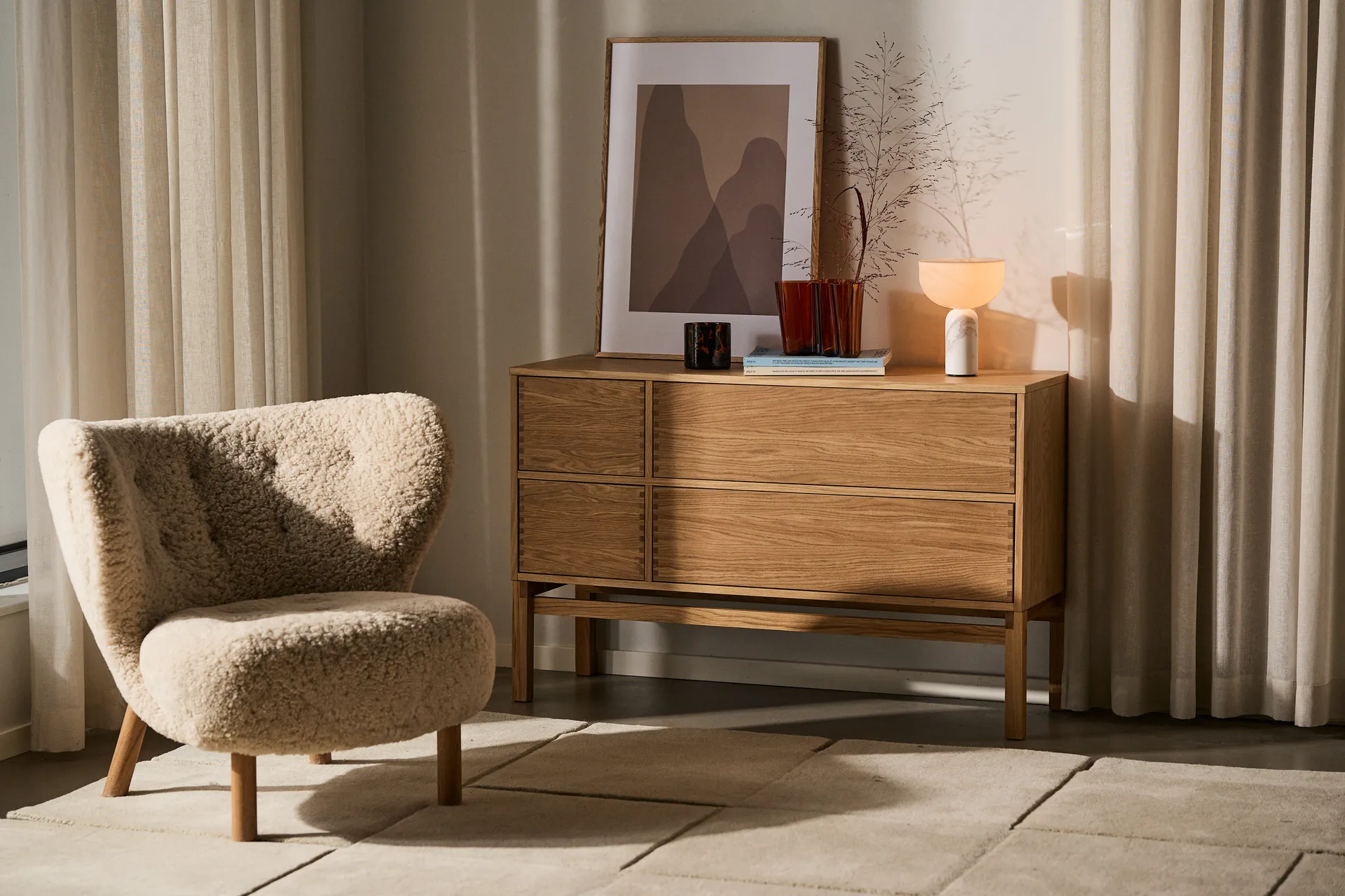 Cornice Stensö rovere, 50x70 cm Scandi Essentials