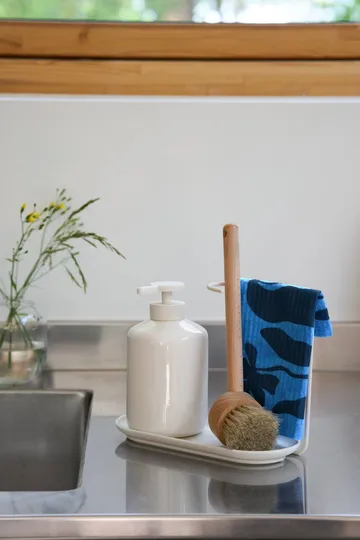 Daily strofinaccio con motivo - Blu, 3 pezzi - Scandi Essentials