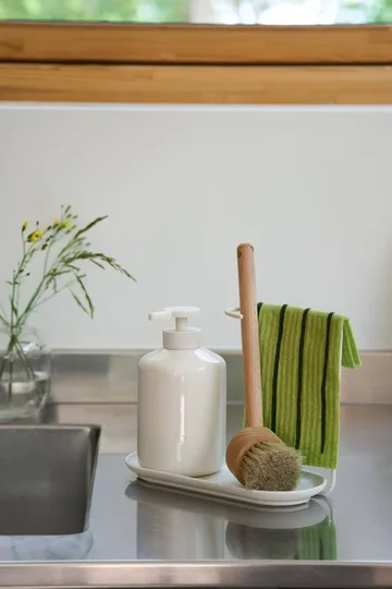 Daily strofinaccio con motivo - Verde, confezione da 3 - Scandi Essentials