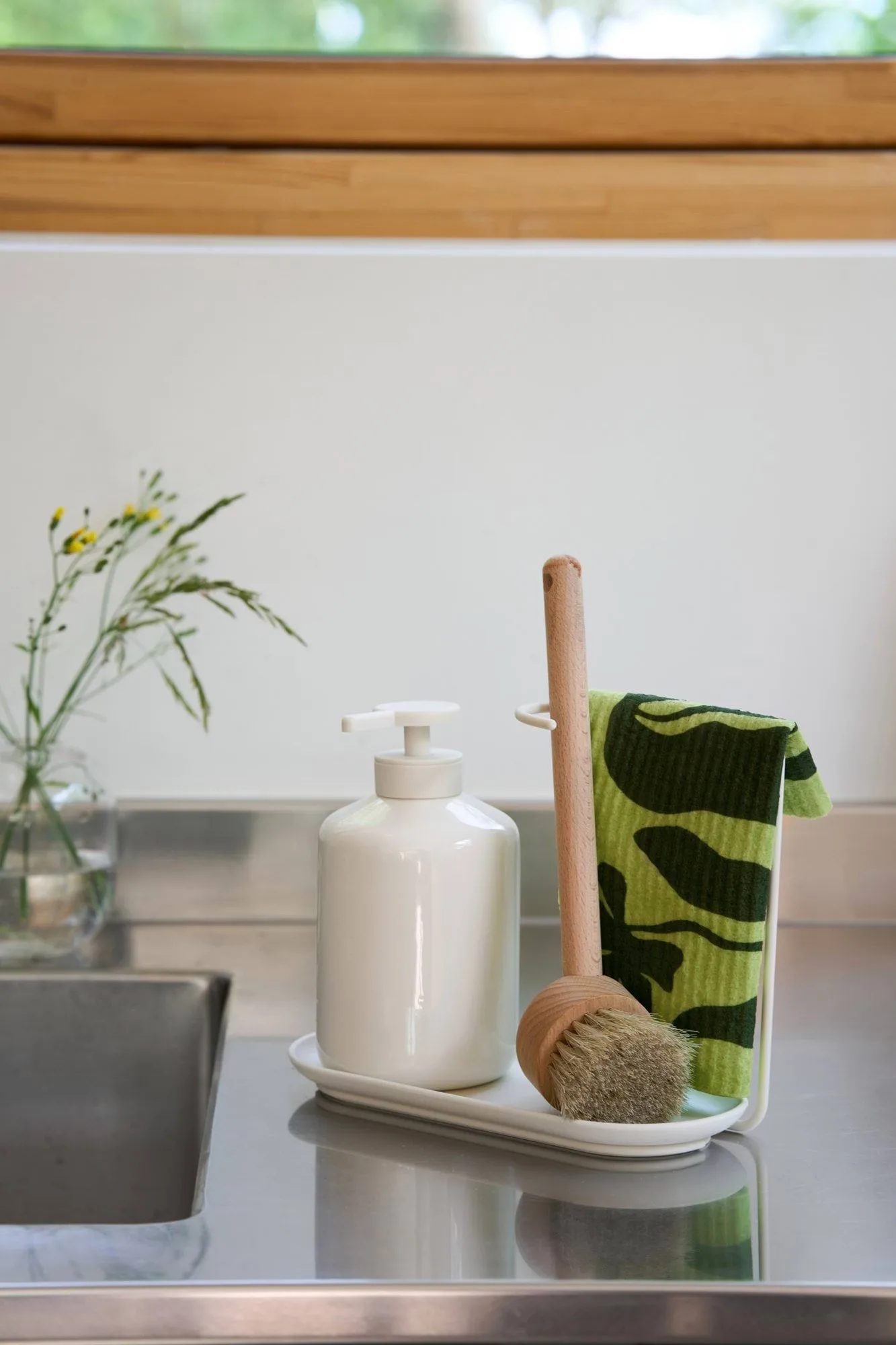 Daily strofinaccio con motivo, Verde, confezione da 3 Scandi Essentials