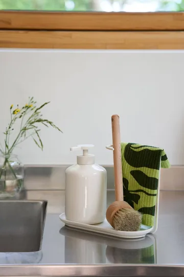 Daily strofinaccio con motivo - Verde, confezione da 3 - Scandi Essentials