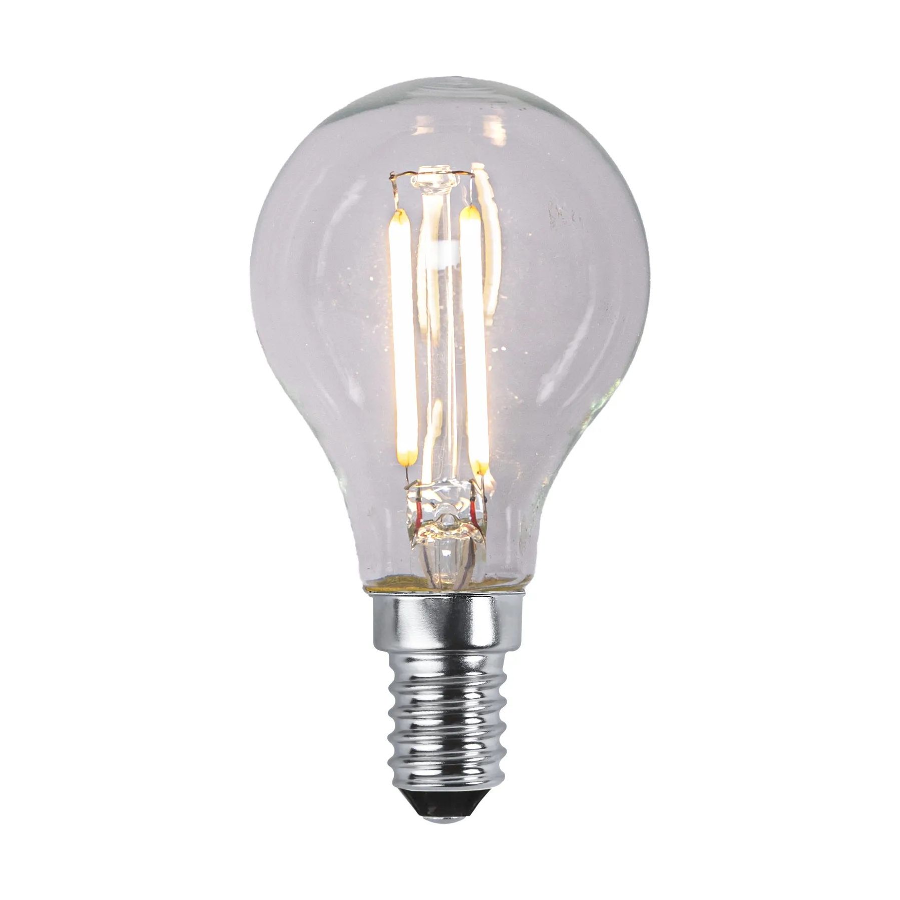 Lampadina dimmerabile Lit E14 150lm LED filament, Chiaro, 3000K Scandi Essentials