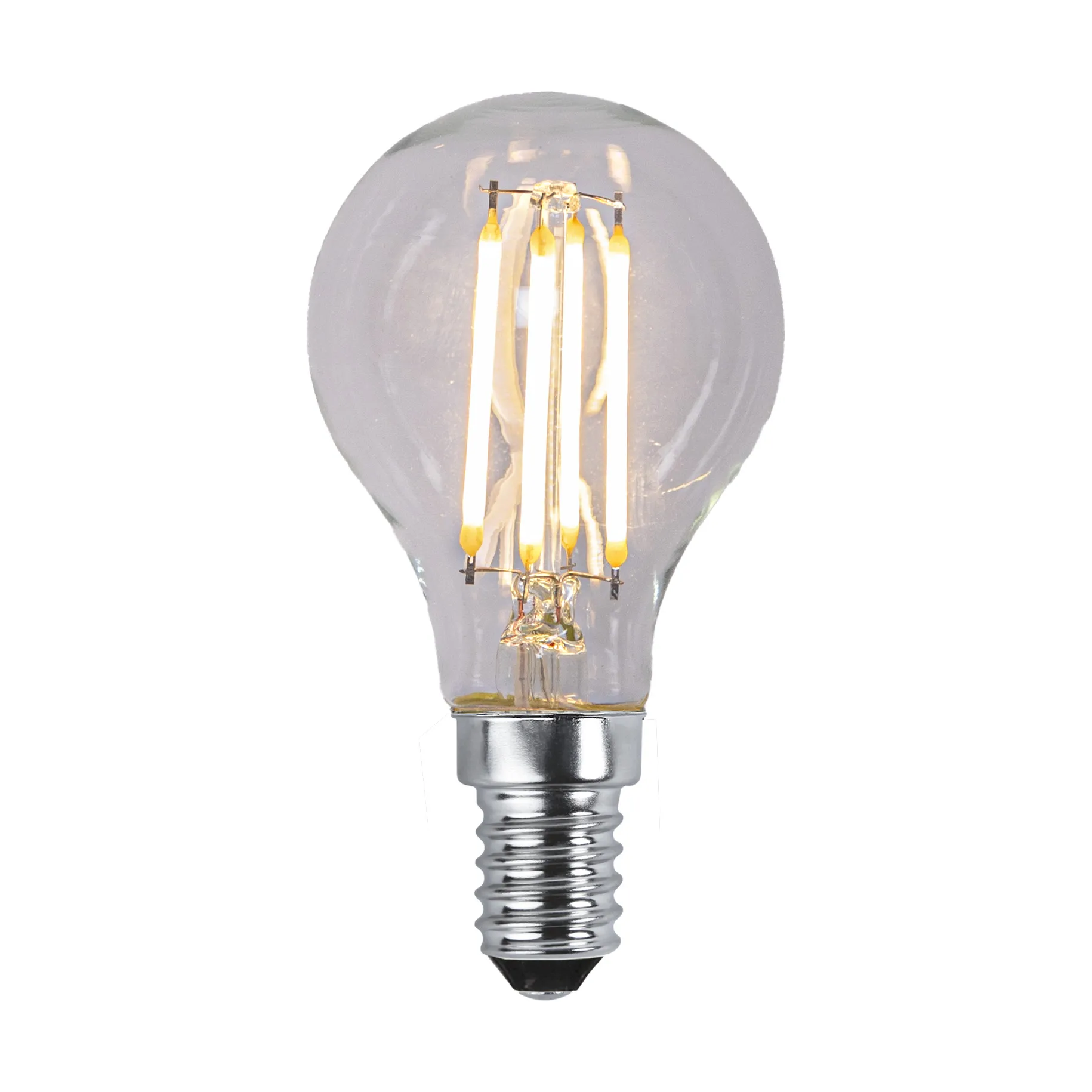 Lampadina dimmerabile Lit E14 250lm LED filament, Chiaro, 3000K Scandi Essentials