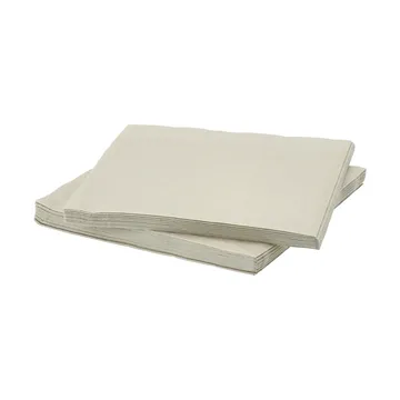 Plain tovagliolo di carta - Beige, confezione da 20, 40x40 cm - Scandi Essentials