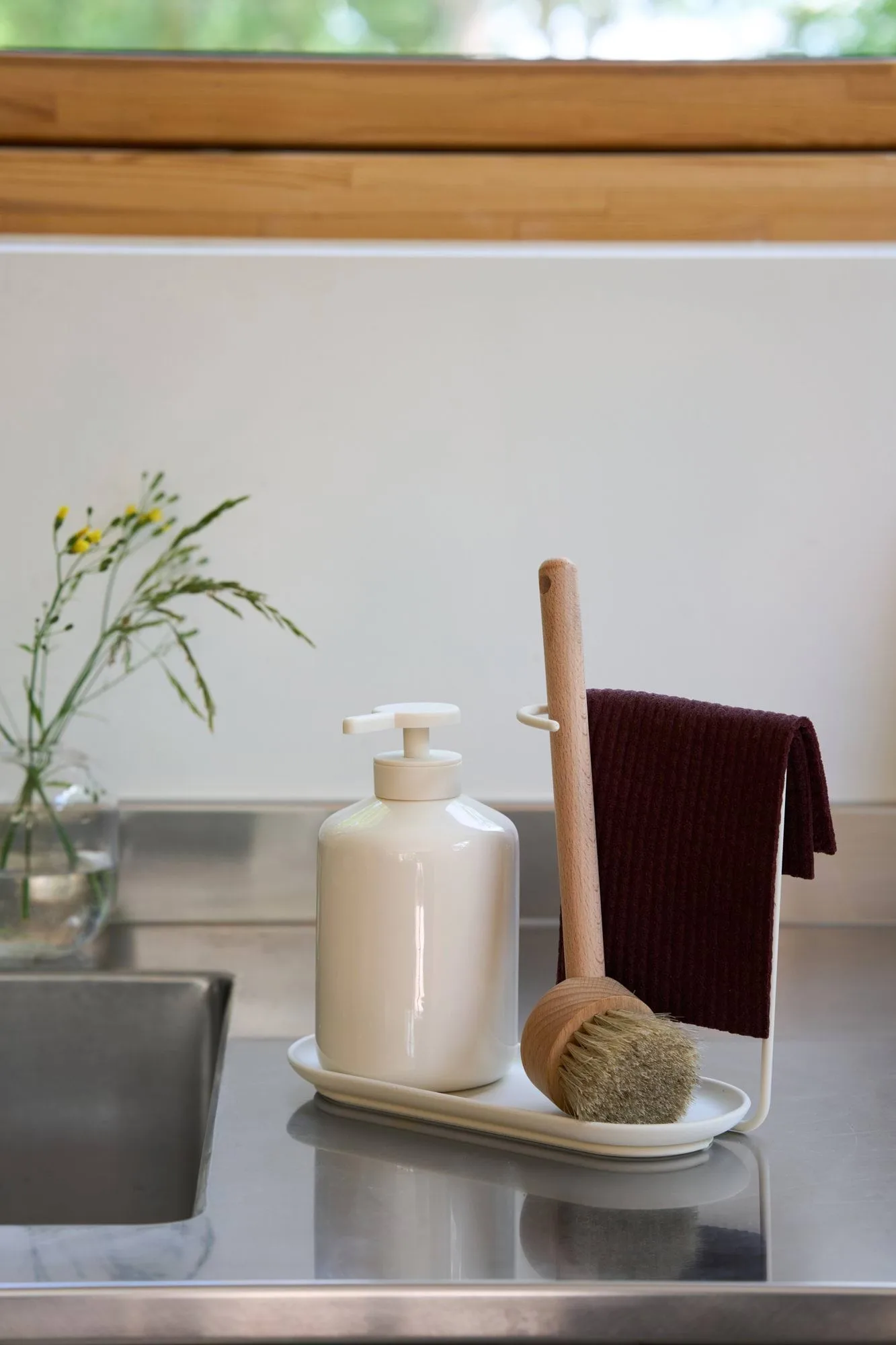 Rinse strofinaccio, Burgundy, confezione da 2 Scandi Essentials