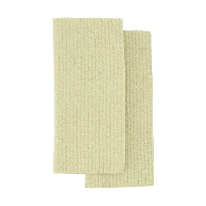 Rinse strofinaccio - Verde salvia, 2 pezzi - Scandi Essentials