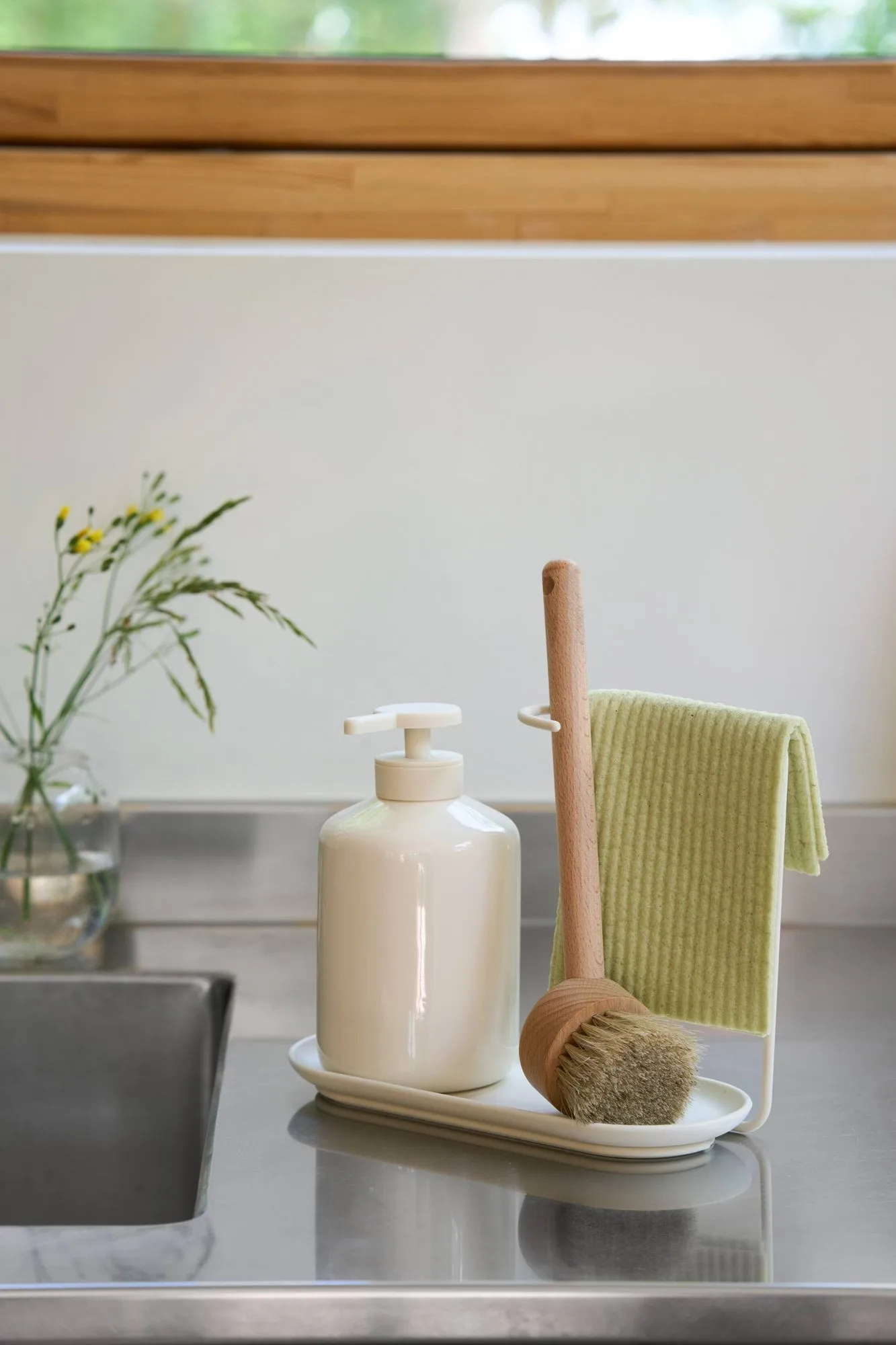 Rinse strofinaccio, Verde salvia, 2 pezzi Scandi Essentials