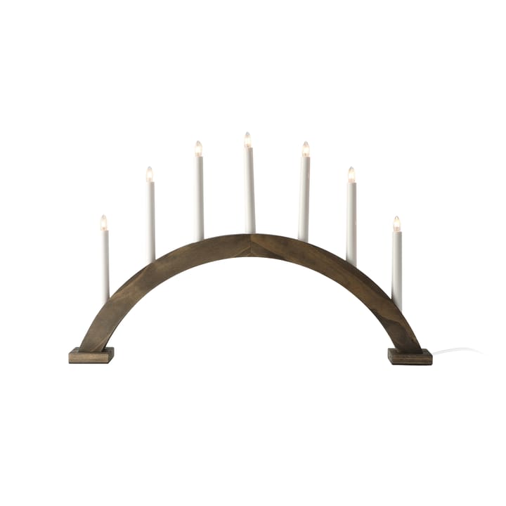 Arco per candele dell'Avvento Sky 41 cm - Dark oil - Scandi Living