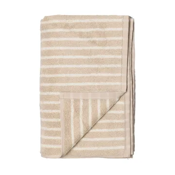 Asciugamano da bagno Drift 100x150 cm - Beige-bianco - Scandi Living