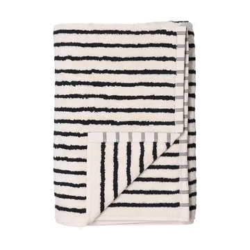 Asciugamano da bagno Drift 100x150 cm - Bianco-nero - Scandi Living