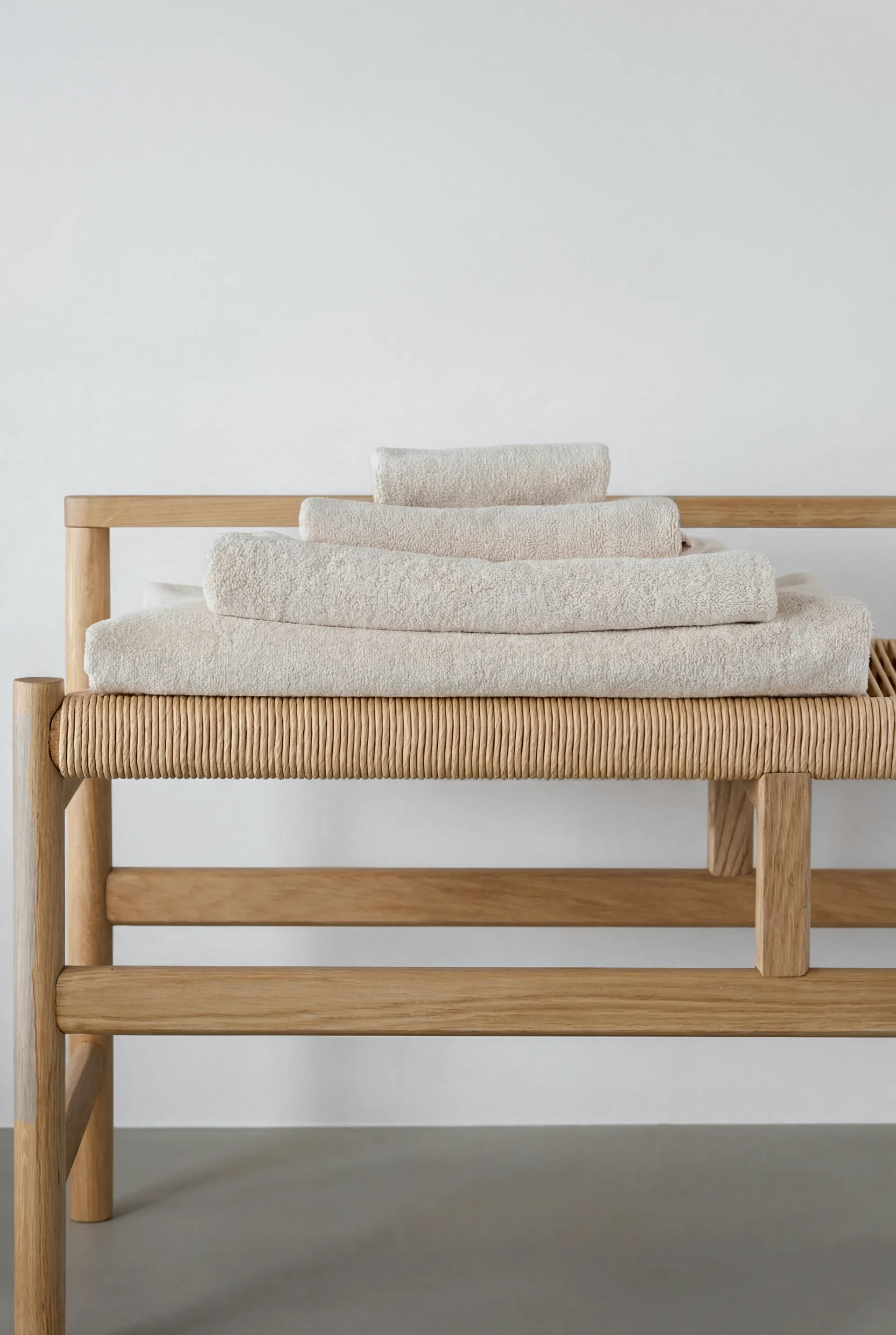 Asciugamano da bagno Drift 100x150 cm, Bianco Scandi Living