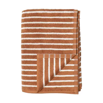 Asciugamano da bagno Drift 100x150 cm - Marrone-bianco - Scandi Living
