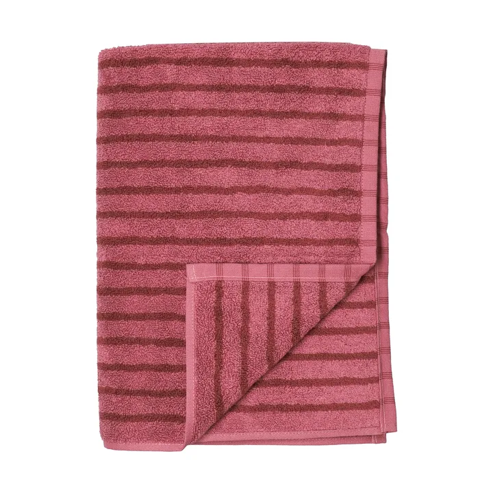 Asciugamano da bagno Drift 100x150 cm - Rosa-rosso - Scandi Living