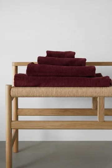 Asciugamano da bagno Drift 100x150 cm - Rosso - Scandi Living