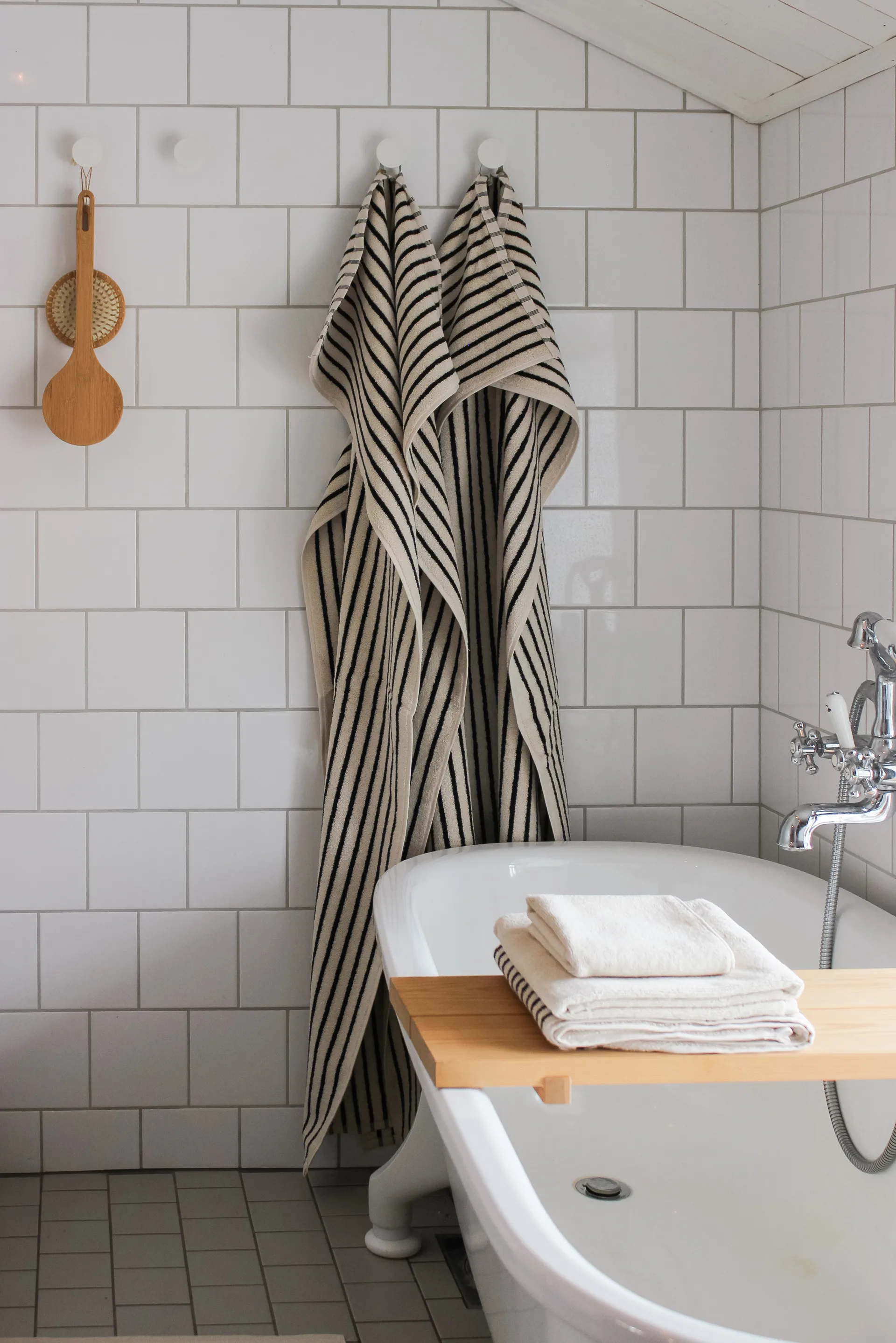 Asciugamano da bagno Drift 70x140 cm, Bianco Scandi Living