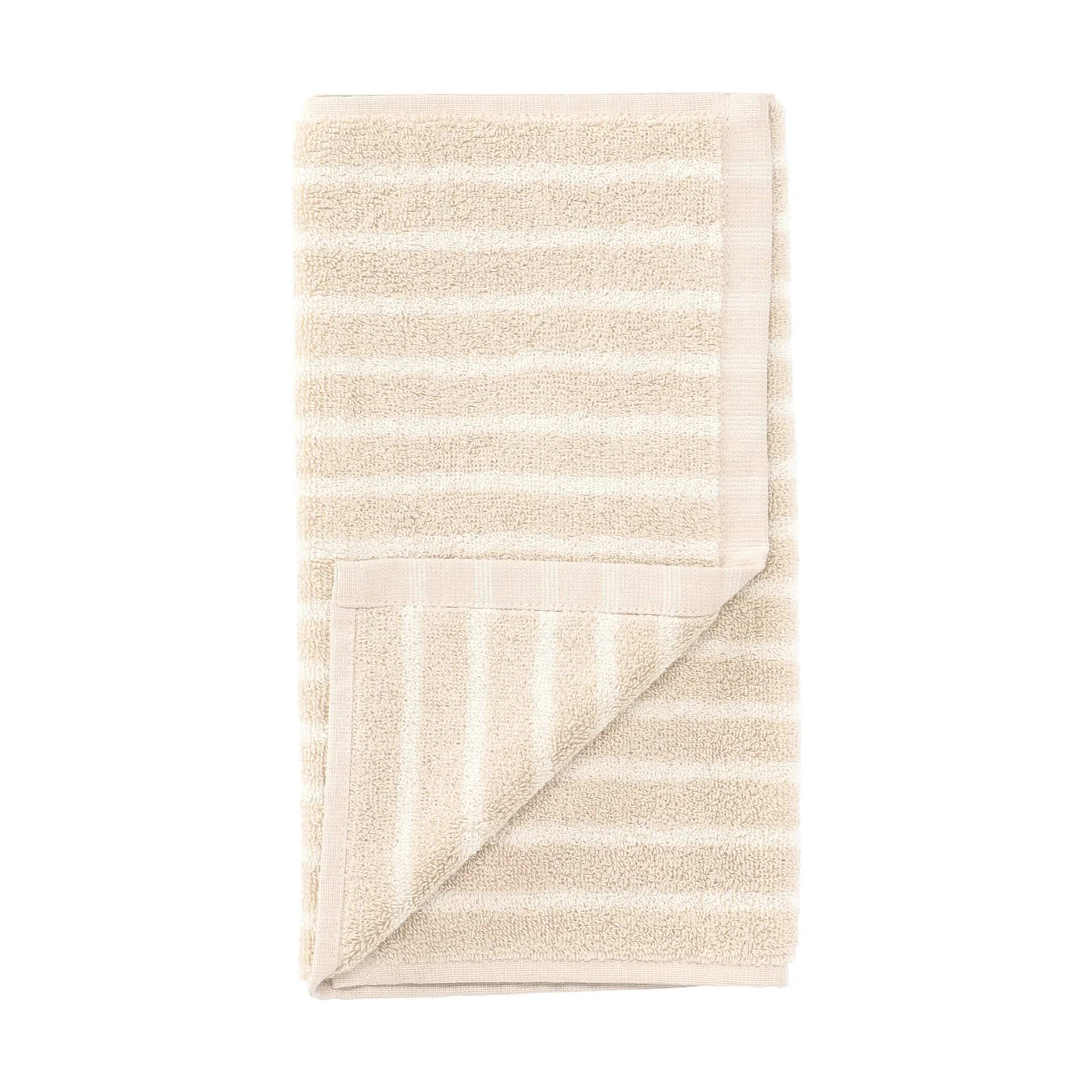 Asciugamano Drift 30x50 cm, Beige-bianco Scandi Living