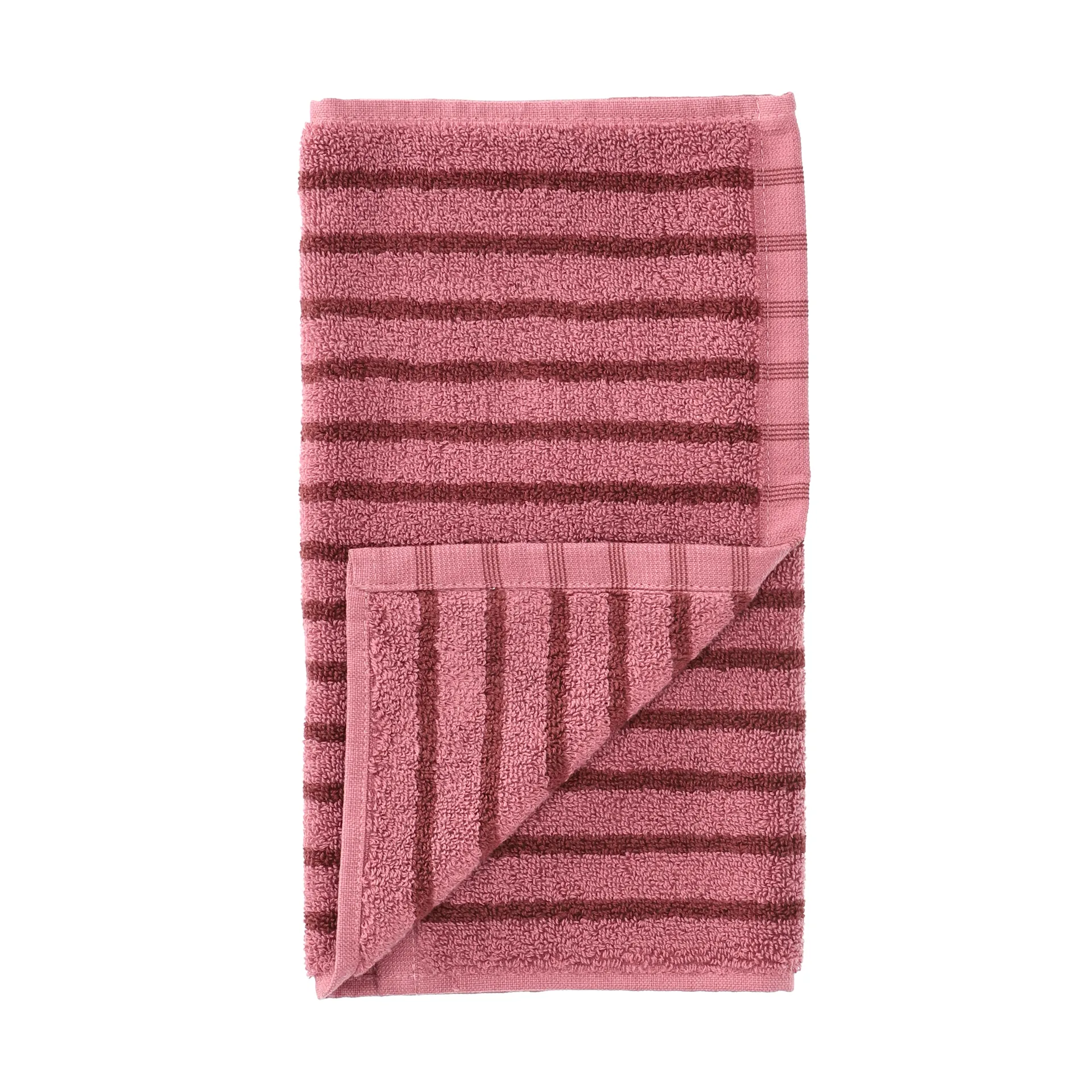 Asciugamano Drift 30x50 cm, Rosa-rosso Scandi Living