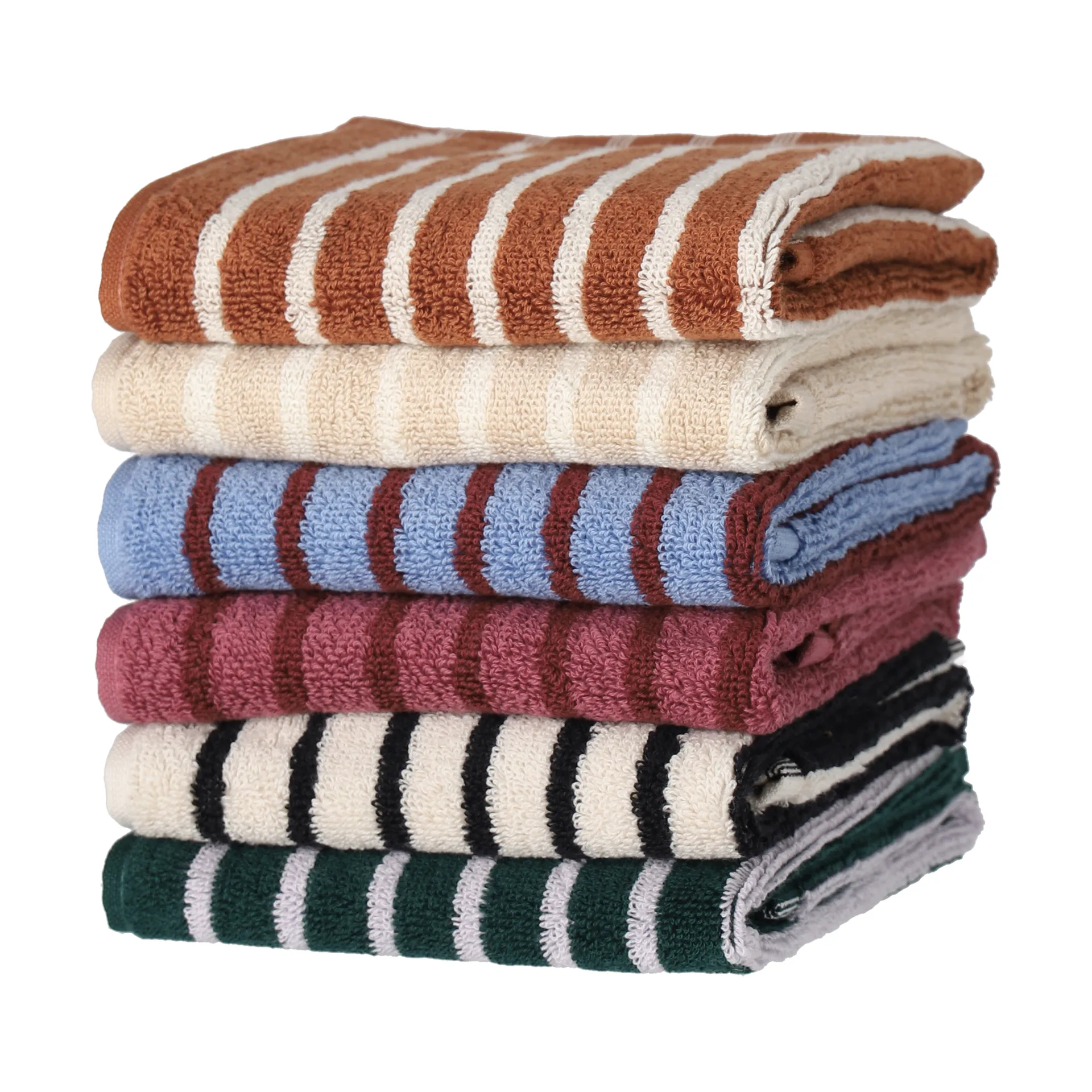 Asciugamano Drift 30x50 cm, Rosa-rosso Scandi Living