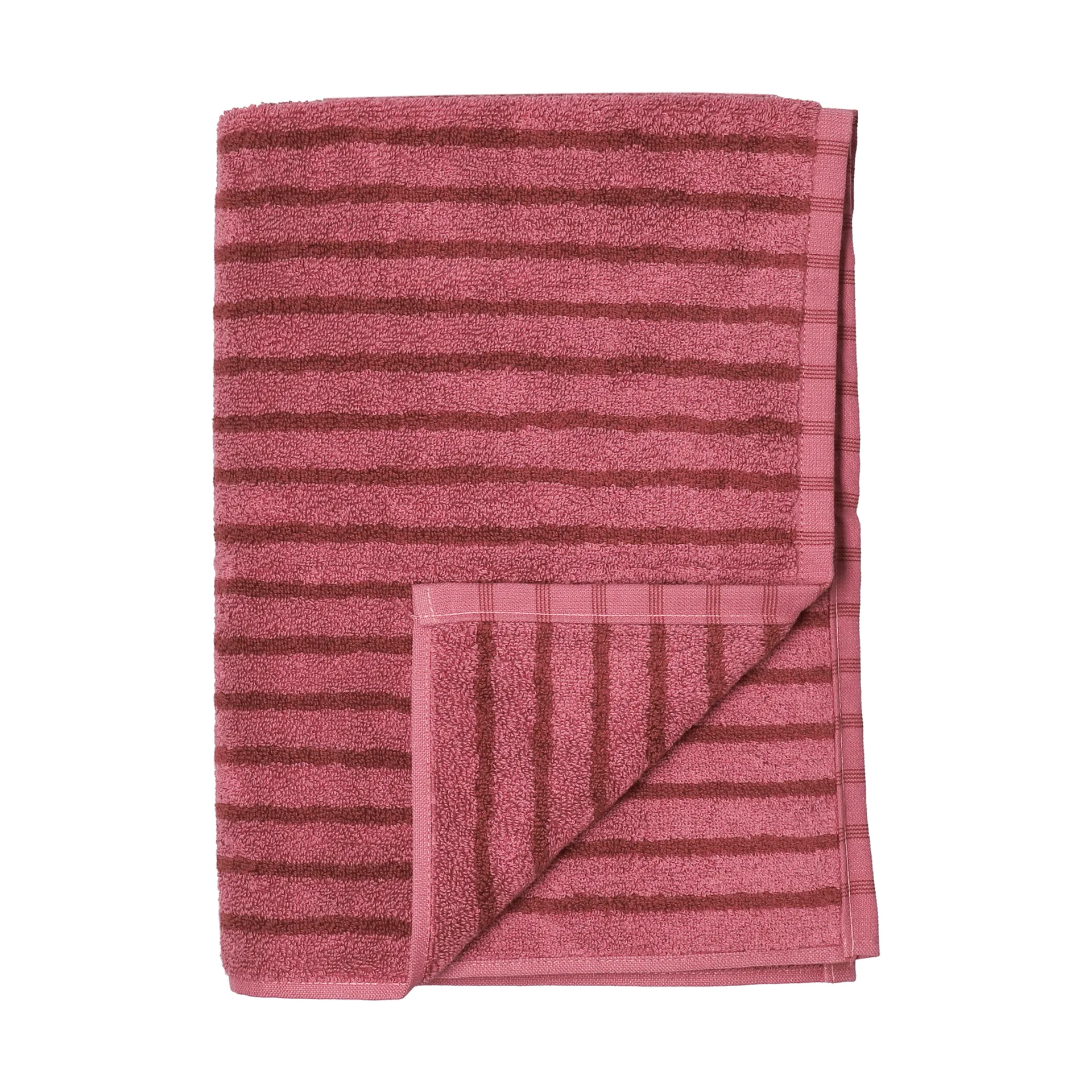 Asciugamano Drift 50x70 cm, Rosa-rosso Scandi Living
