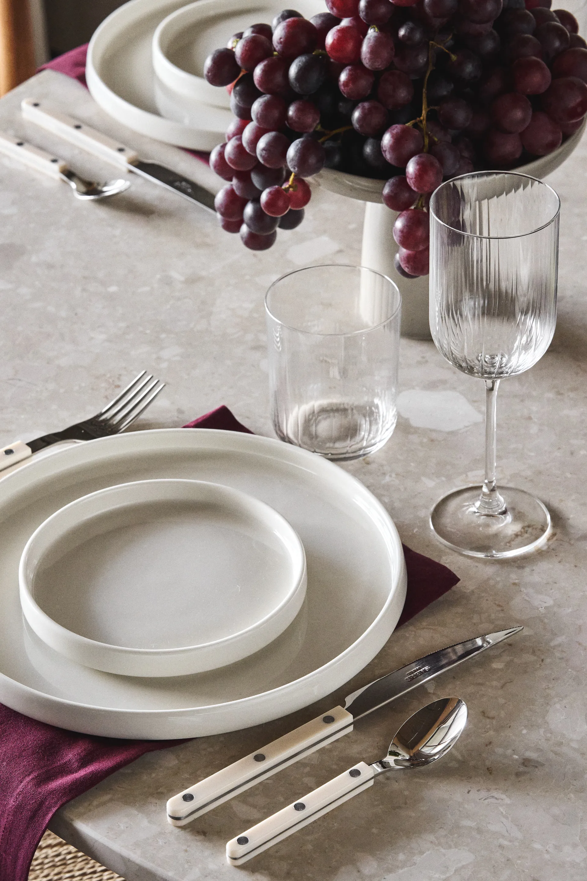 Bicchiere da vino bianco Pristine 32 cl confezione da 4, Trasparente Scandi Living